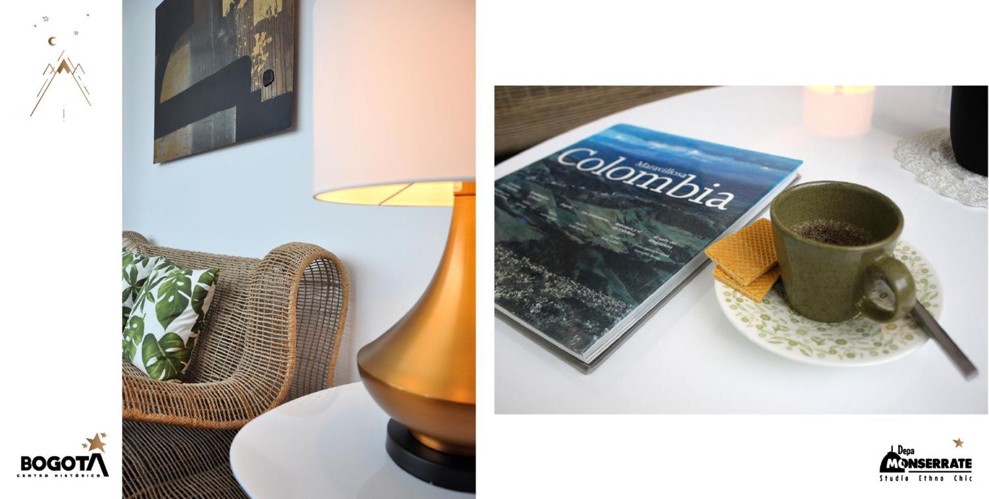 Depa Monserrate - Charming Historic Nest With Breathtaking Mountain Views - Apartaestudio Bogotá Zewnętrze zdjęcie