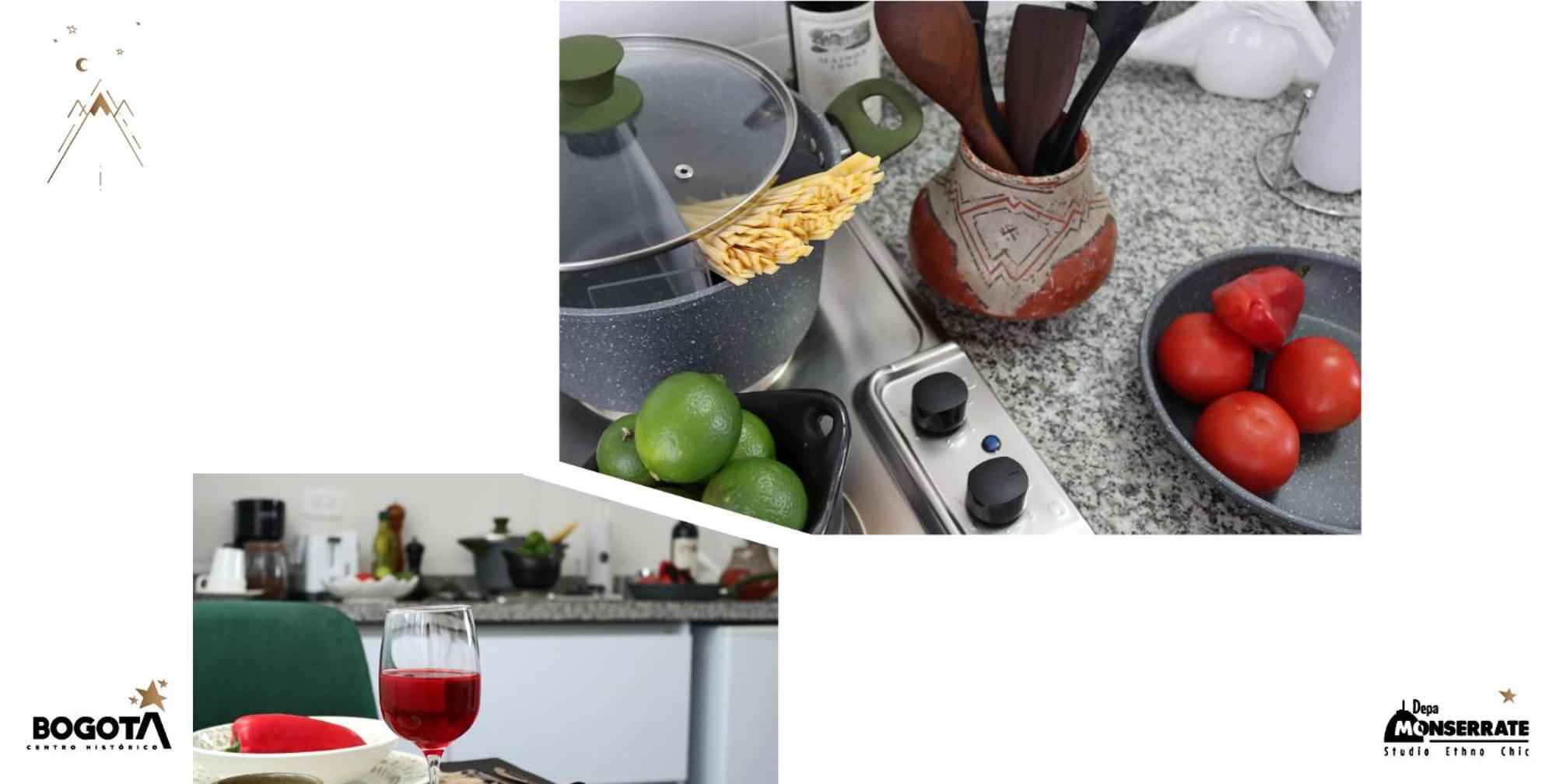 Depa Monserrate - Charming Historic Nest With Breathtaking Mountain Views - Apartaestudio Bogotá Zewnętrze zdjęcie