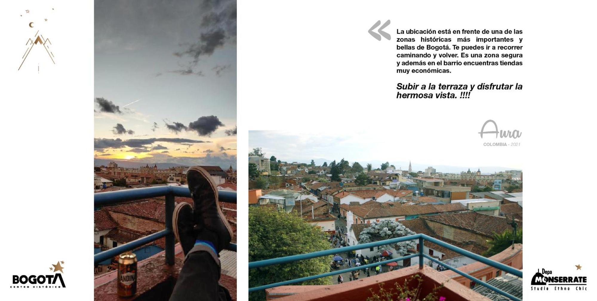 Depa Monserrate - Charming Historic Nest With Breathtaking Mountain Views - Apartaestudio Bogotá Zewnętrze zdjęcie