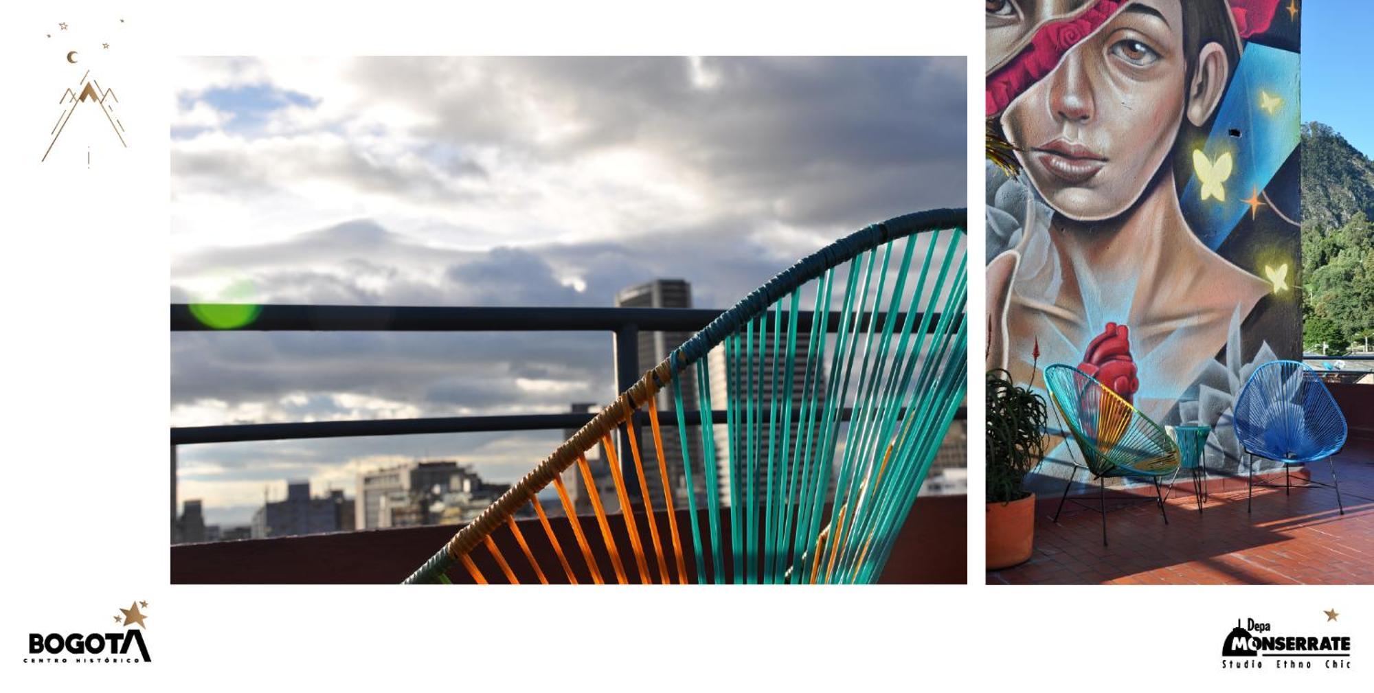Depa Monserrate - Charming Historic Nest With Breathtaking Mountain Views - Apartaestudio Bogotá Zewnętrze zdjęcie